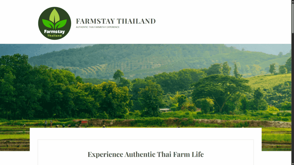 Farmstay Thailand - Authentic Rural Tourism Experience